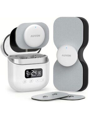 AUVON Wireless 24 Modes Unit Muscle Stimulator Back / Shoulder Pain Relief...
